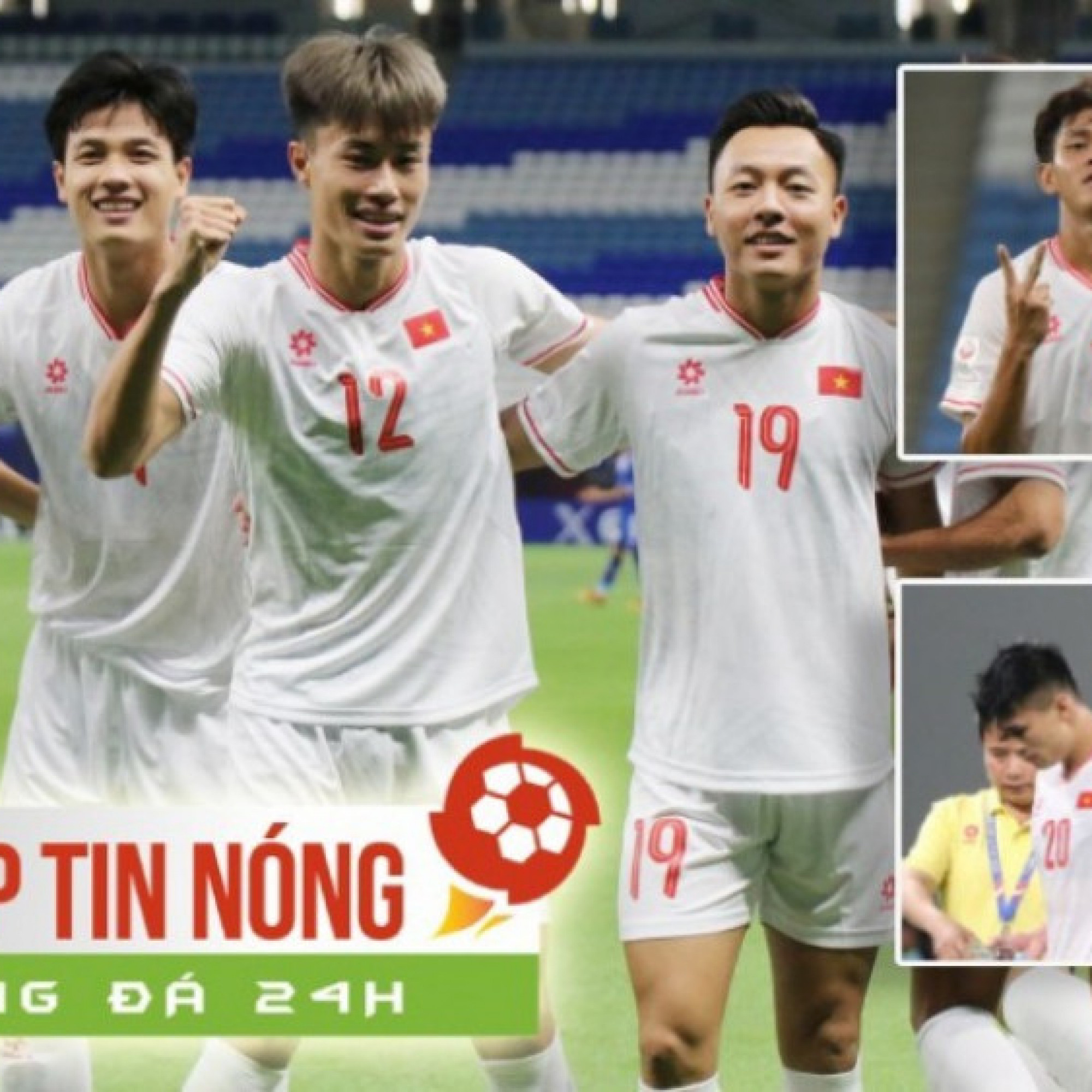  - U23 Việt Nam thắng lớn sánh vai Thái Lan, U23 Malaysia hóa "Hổ giấy" (Clip tin nóng Bóng đá 24H)