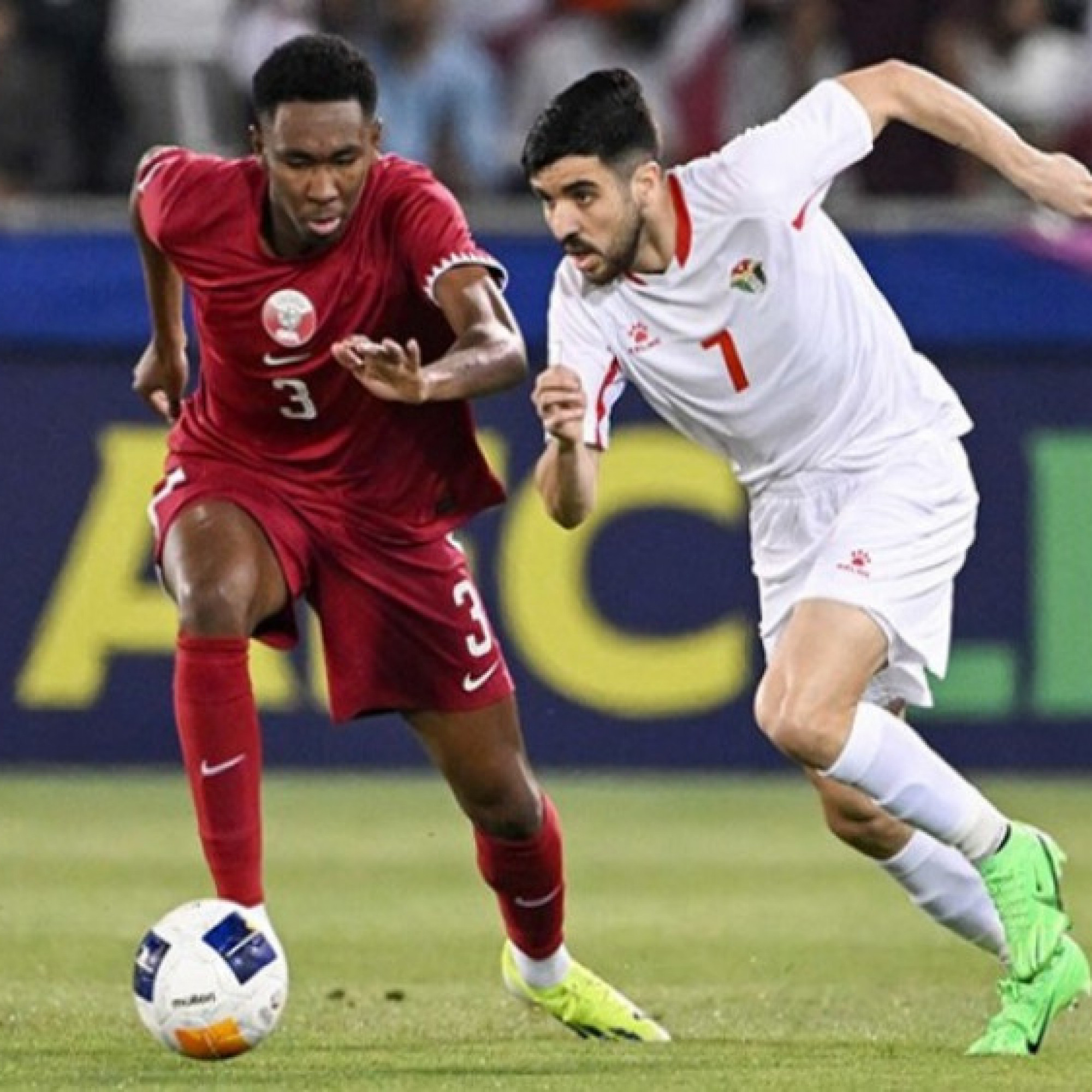  - Video bóng đá U23 Jordan - U23 Qatar: Điên rồ bàn thắng phút 90+13, đoạt vé đầu tiên (U23 châu Á)