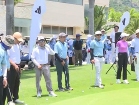 136 golfer tranh tài tại giải Golf PXC lần đầu tiên tổ chức ở Nha Trang