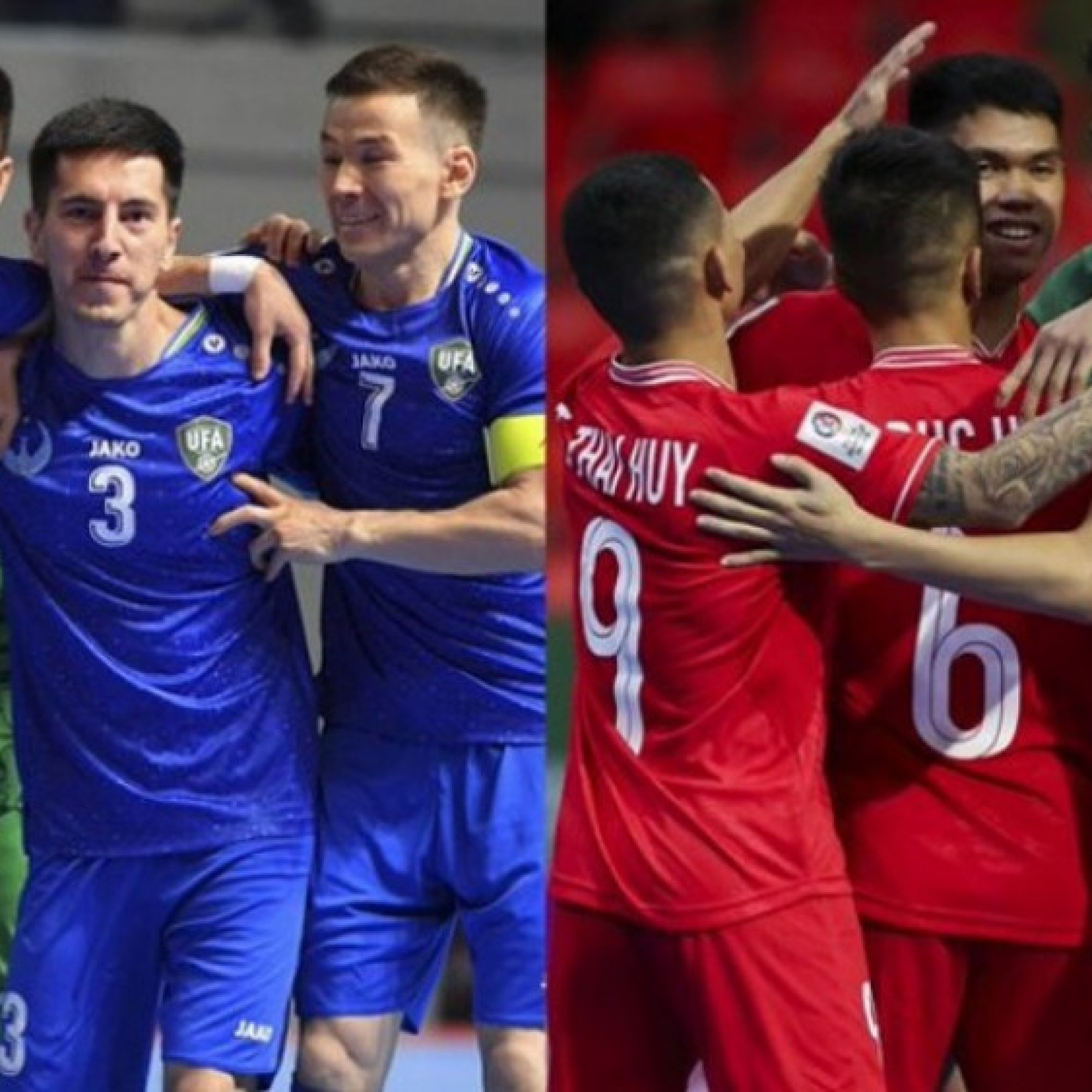  - Trực tiếp bóng đá Việt Nam - Uzbekistan: Quyết giành vé World Cup (Futsal châu Á)