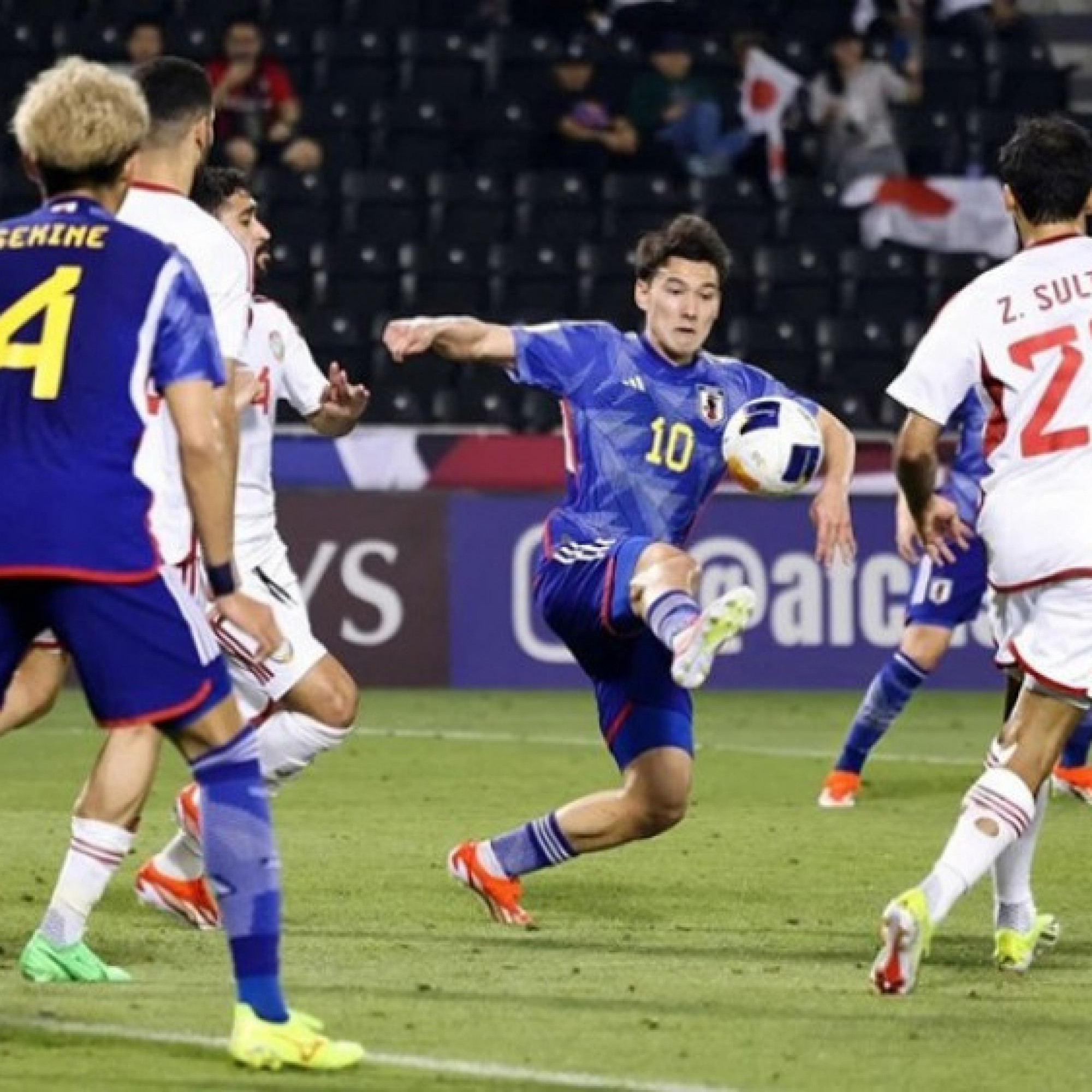  - Trực tiếp bóng đá U23 Qatar - U23 Nhật Bản: "Samurai xanh" sớm mở tỷ số (U23 châu Á)
