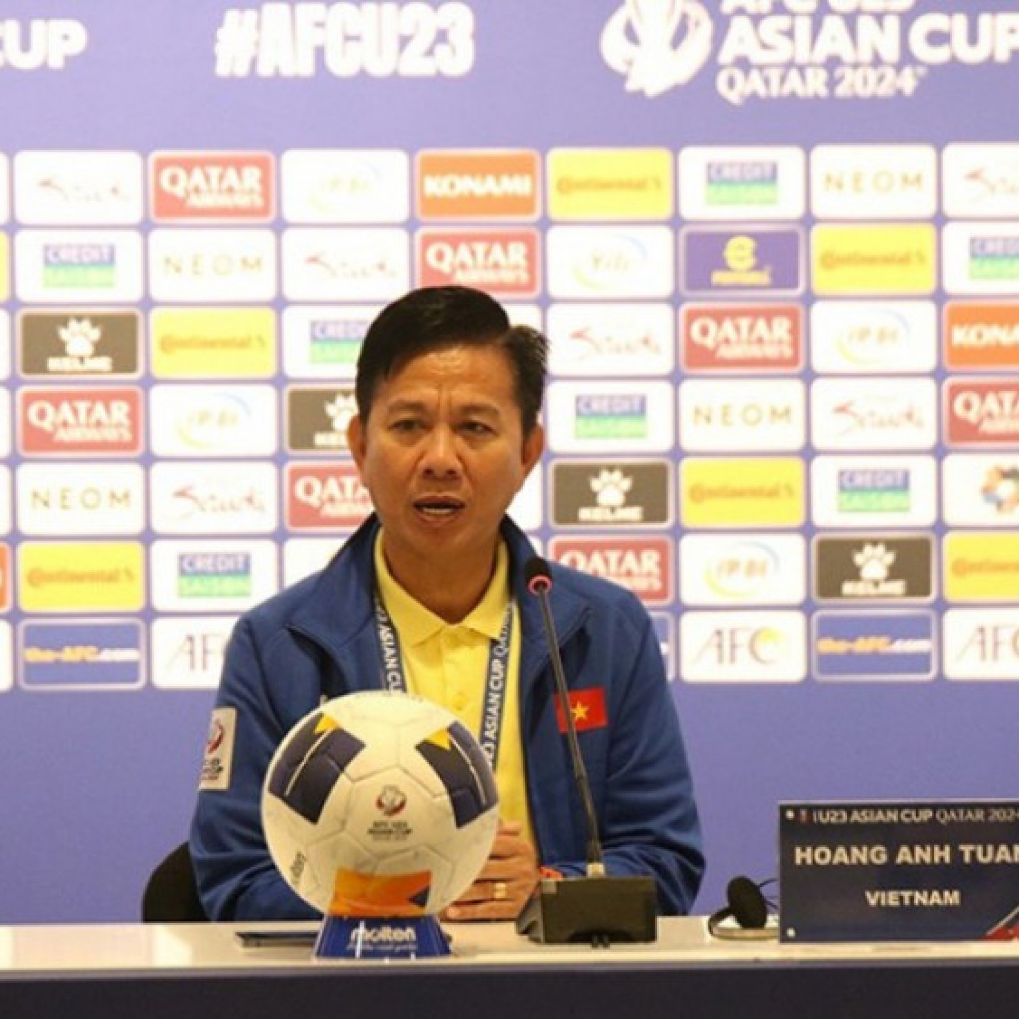  - Trực tiếp họp báo U23 Việt Nam - U23 Iraq: HLV Hoàng Anh Tuấn nói gì sau trận?