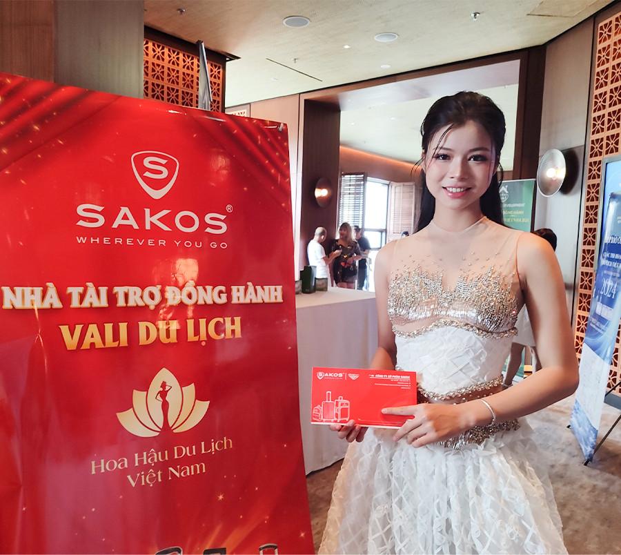 SAKOS trở thành nhà tài trợ vali của Hoa hậu Du lịch Việt Nam 2024 - 4