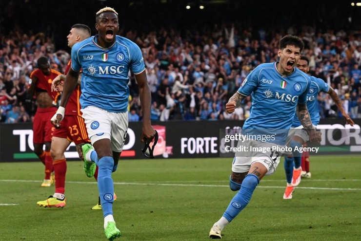 Kết quả bóng đá Napoli - AS Roma: Hiệp 2 hấp dẫn, hụt hơi đua top 4 (Serie A) - 2