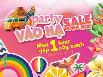 Lữ hành Saigontourist tổ chức “Party vào Hạ” duy nhất ngày 11/5 trên toàn quốc