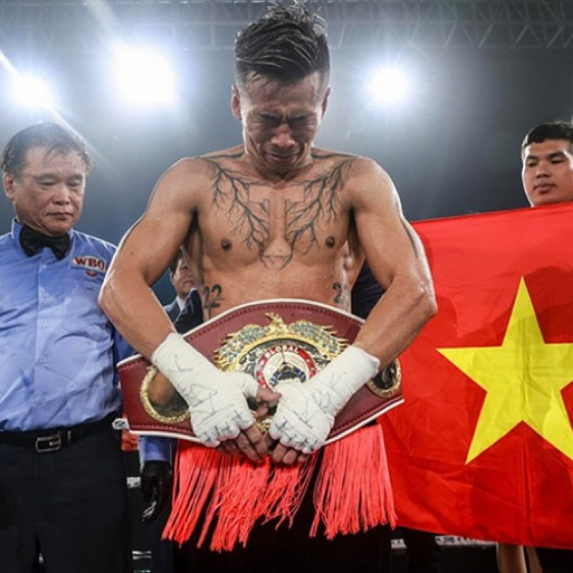  - Trần Văn Thảo thắng kịch tính cao thủ Thái Lan, giành đai vô địch boxing toàn cầu
