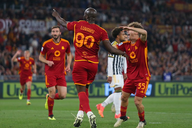 Kết quả bóng đá AS Roma - Juventus: Lukaku lập công, top 4 xa dần (Serie A) - 1