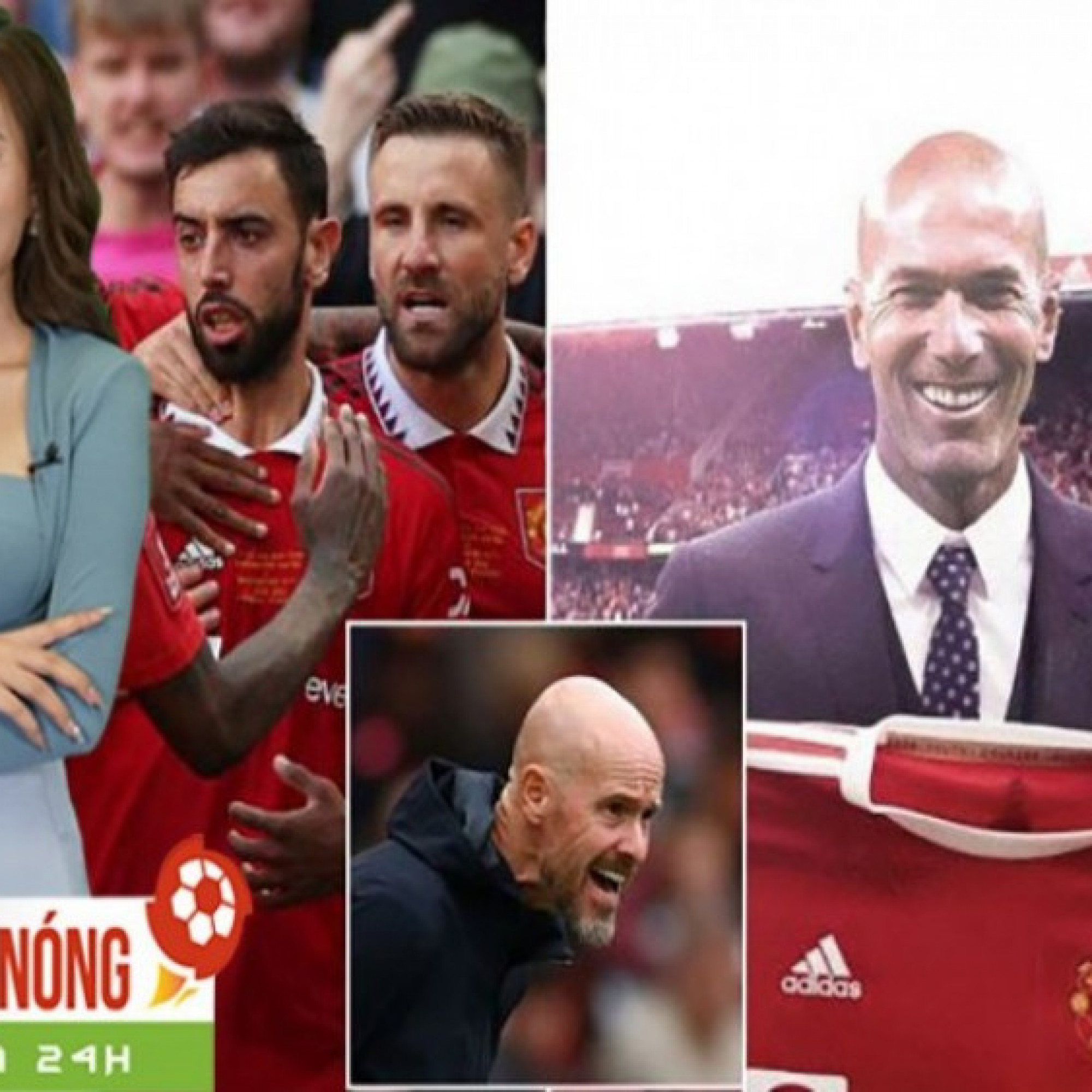  - HLV Zidane từ chối Bayern vì ghế nóng Ten Hag, Son Heung Min sắp vượt Kane (Clip Tin nóng bóng đá 24H)
