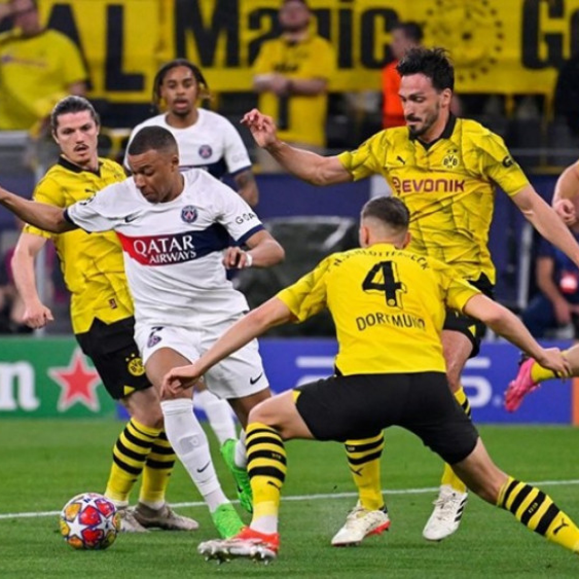  - Trực tiếp bóng đá PSG - Dortmund: Cách biệt mong manh, chờ màn ngược dòng (Cúp C1)