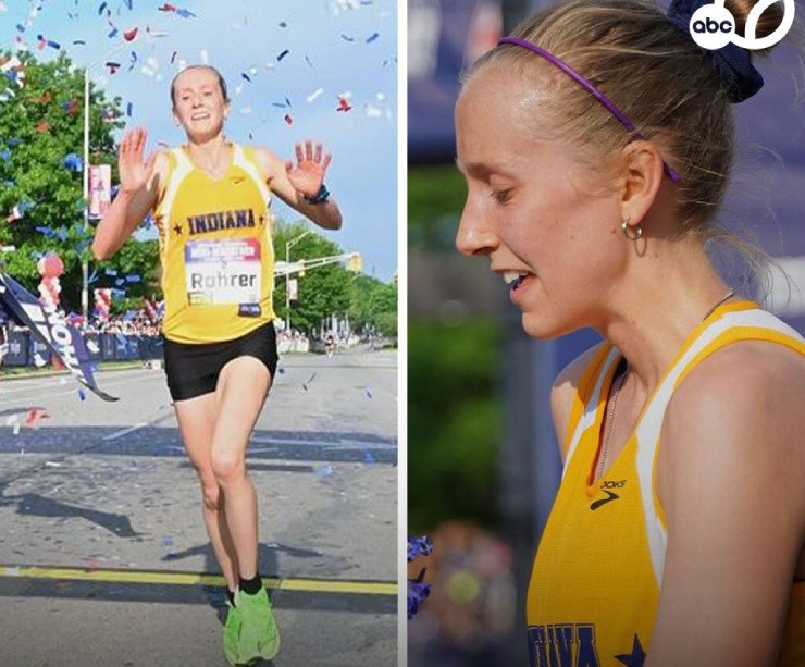 Choáng nữ runner bầu gần 6 tháng vẫn chạy phăm phăm, vô địch giải bán marathon - 1