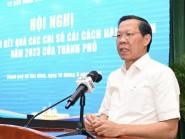 Chủ tịch UBND TPHCM Phan Văn Mãi yêu cầu phải cải thiện chỉ số cải cách hành chính