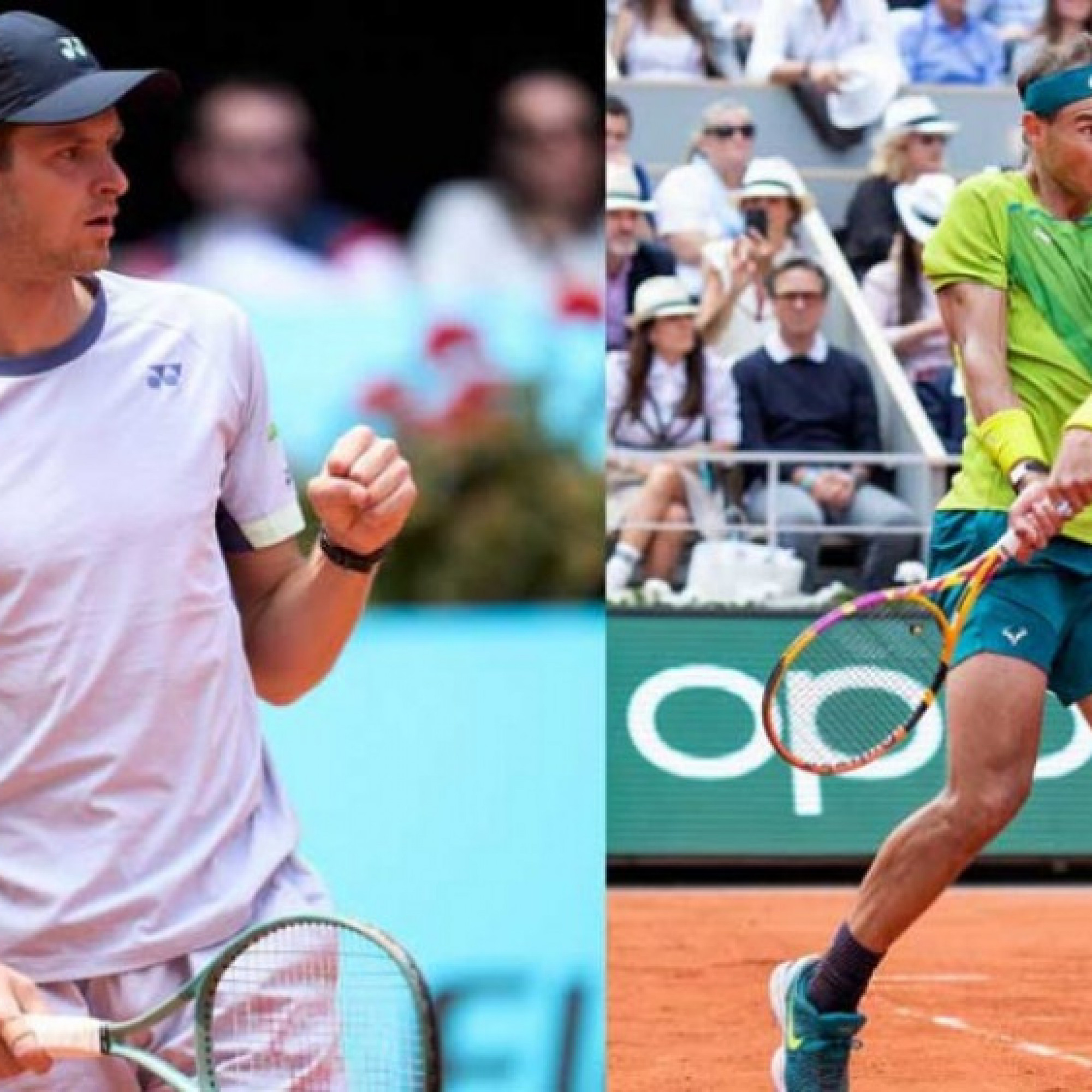  - Trực tiếp tennis Hurkacz - Nadal: Khó cho Nadal vì sự tiến bộ của Hurkacz (Rome Open)
