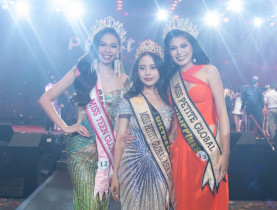  - Á hậu thấp nhất lịch sử Lê Trang Ngân đoạt giải Miss Petite Global Asia 2024