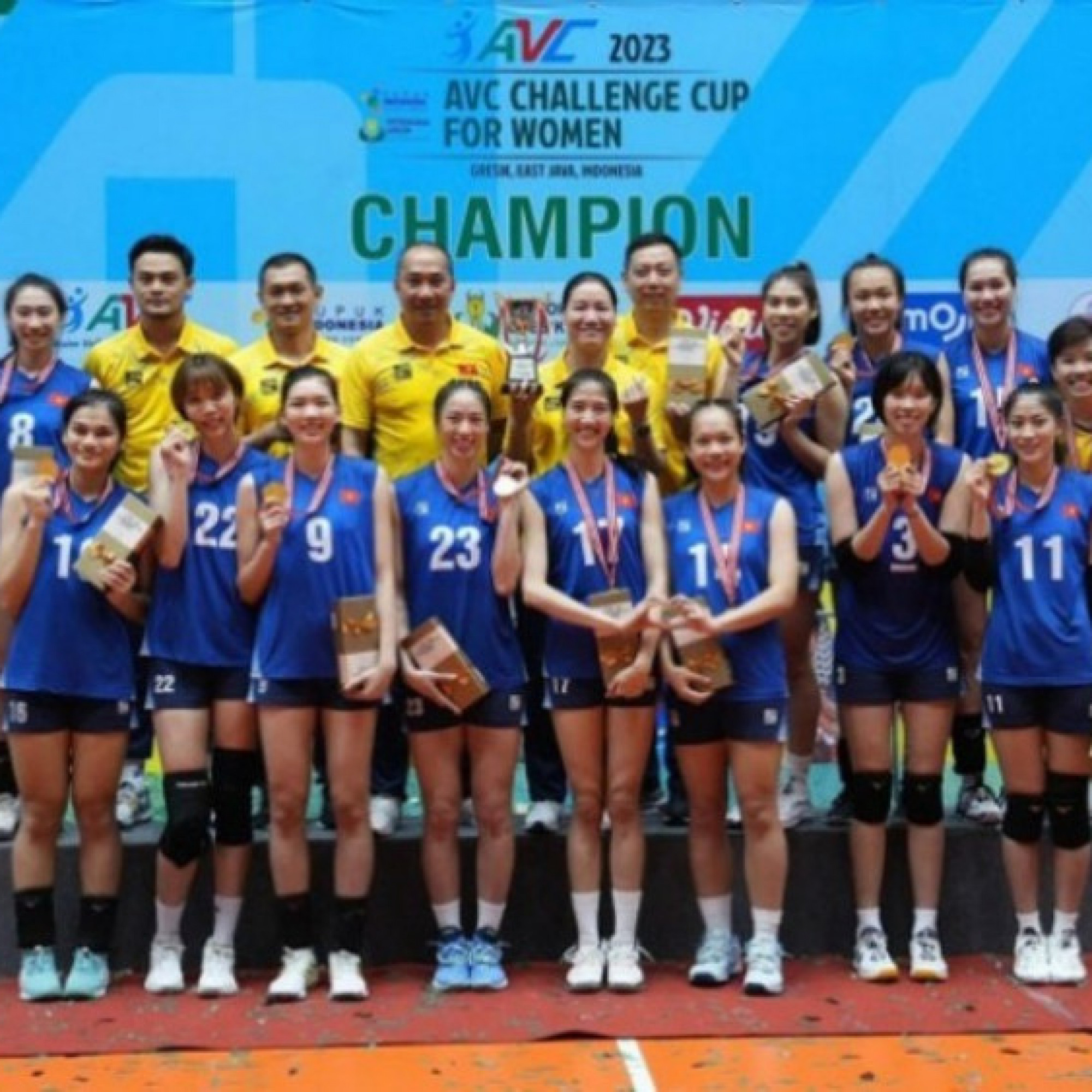  - Lịch thi đấu đội tuyển bóng chuyền nữ Việt Nam tại AVC Challenge Cup 2024