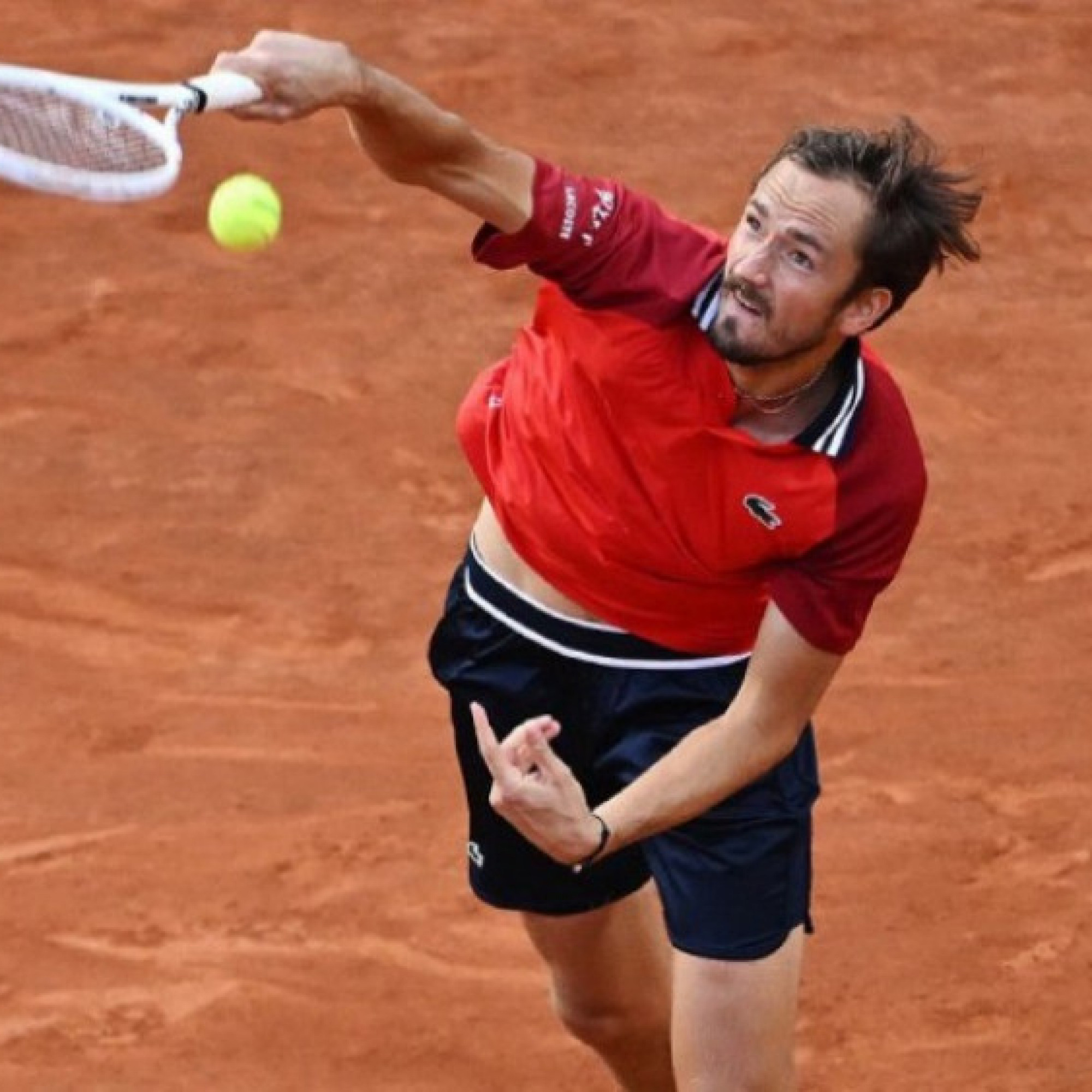  - Video tennis Medjedovic - Medvedev: Thảm bại set 2, bừng tỉnh đúng lúc (Rome Open)