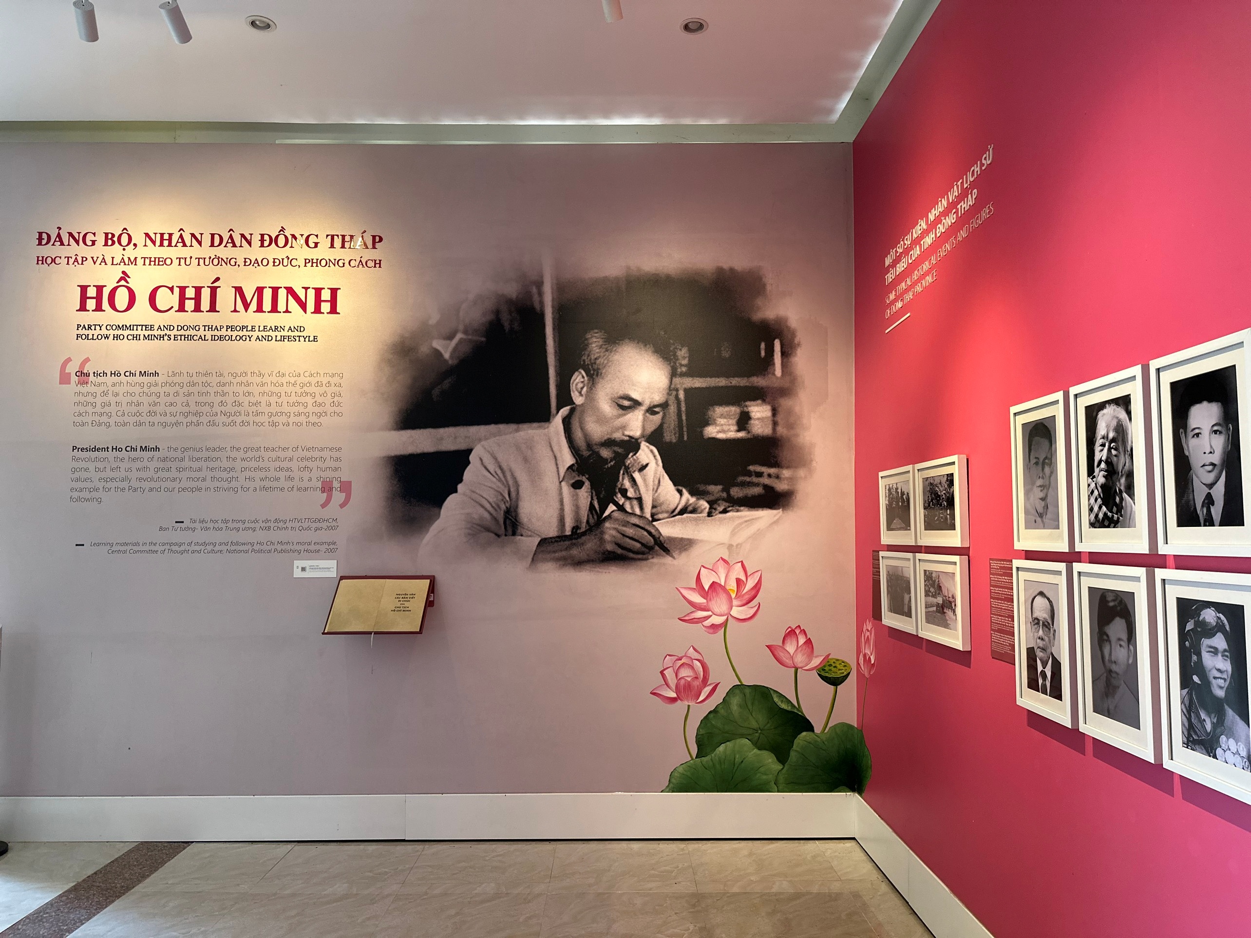 Về Đồng Tháp thăm Nhà trưng bày “Chủ tịch Hồ Chí Minh với Cách mạng Việt Nam” - 7