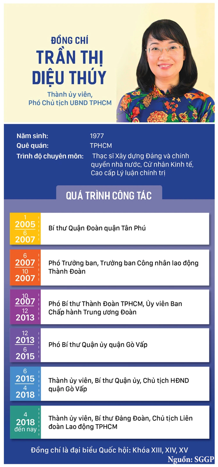 Bà Trần Thị Diệu Thúy được bầu làm Phó Chủ tịch UBND TPHCM - 2