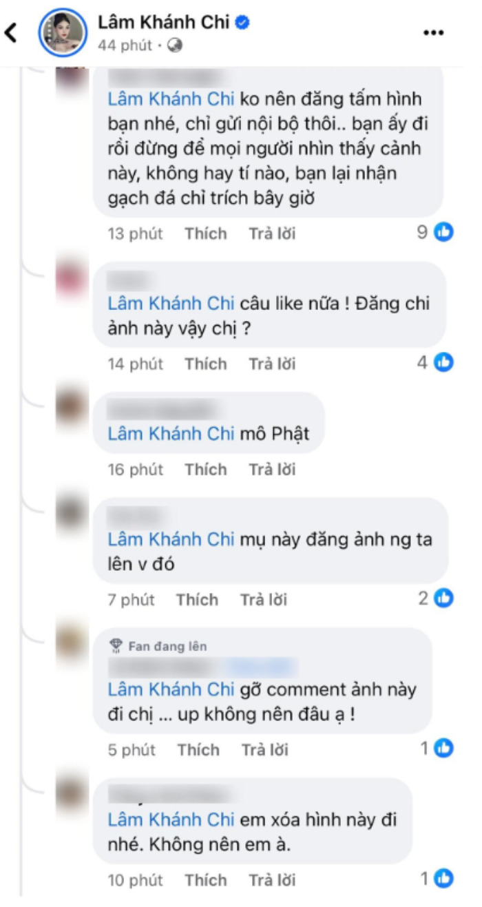 Lâm Khánh Chi khiến cộng động mạng “phẫn nộ” trước hành động đăng khoảnh khắc cuối đời của Đức Tiến - 1