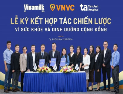 Tin trong nước - Kết hợp y tế và dinh dưỡng, Vinamilk hợp tác chiến lược với VNVC và Bệnh viện Tâm Anh