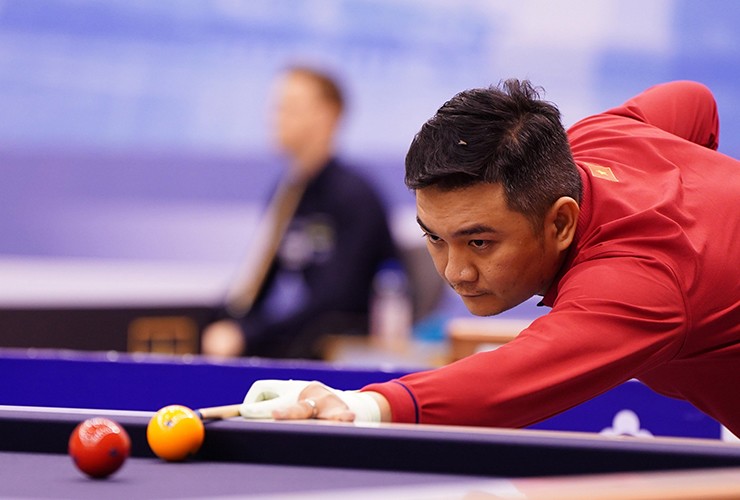 Cơ thủ Việt Nam tạo kỳ tích bi-a World Cup, thắng “người khổng lồ” cao 2m02 - 4