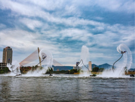 Lễ hội - Ghé Đà Nẵng, xem thể thao mạo hiểm trên mặt nước, đi chợ đêm Vui Phết