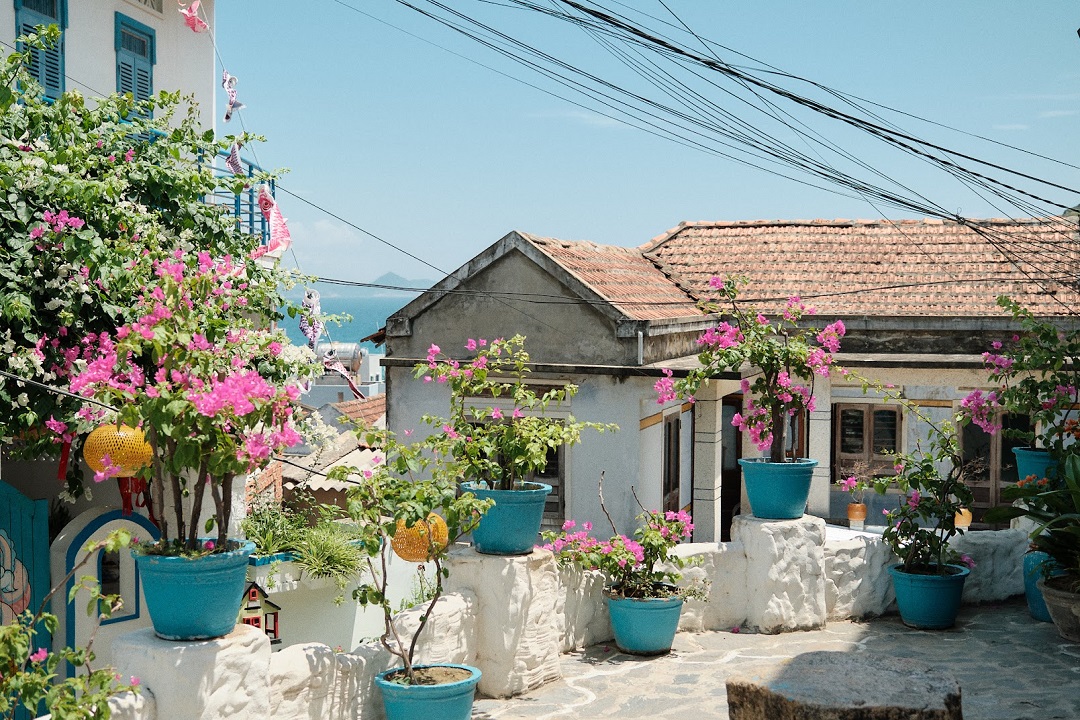 Vẻ đẹp bình yên của làng chài Nhơn Lý