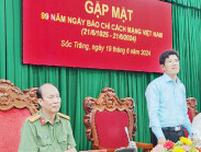Công an tỉnh Sóc Trăng họp mặt 99 năm ngày Báo chí cách mạng Việt Nam