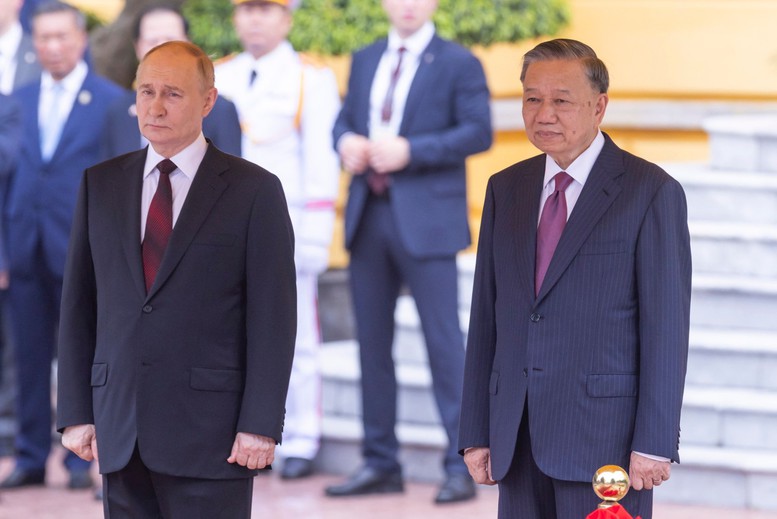 Chủ tịch nước Tô Lâm chủ trì lễ đón chính thức Tổng thống Liên bang Nga Vladimir Putin - 2