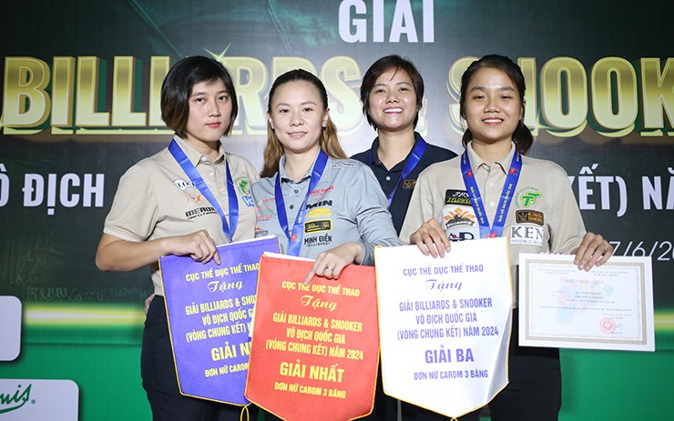 "Nữ hoàng bi-a carom" Yến Nhi chạy sô, vừa vô địch 3 băng lại qua đấu pool - 2