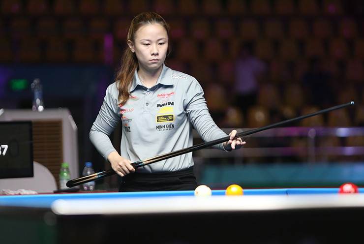 "Nữ hoàng bi-a carom" Yến Nhi chạy sô, vừa vô địch 3 băng lại qua đấu pool - 1