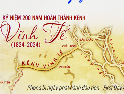  - Phát hành bộ tem kỷ niệm 200 năm hoàn thành kênh Vĩnh Tế