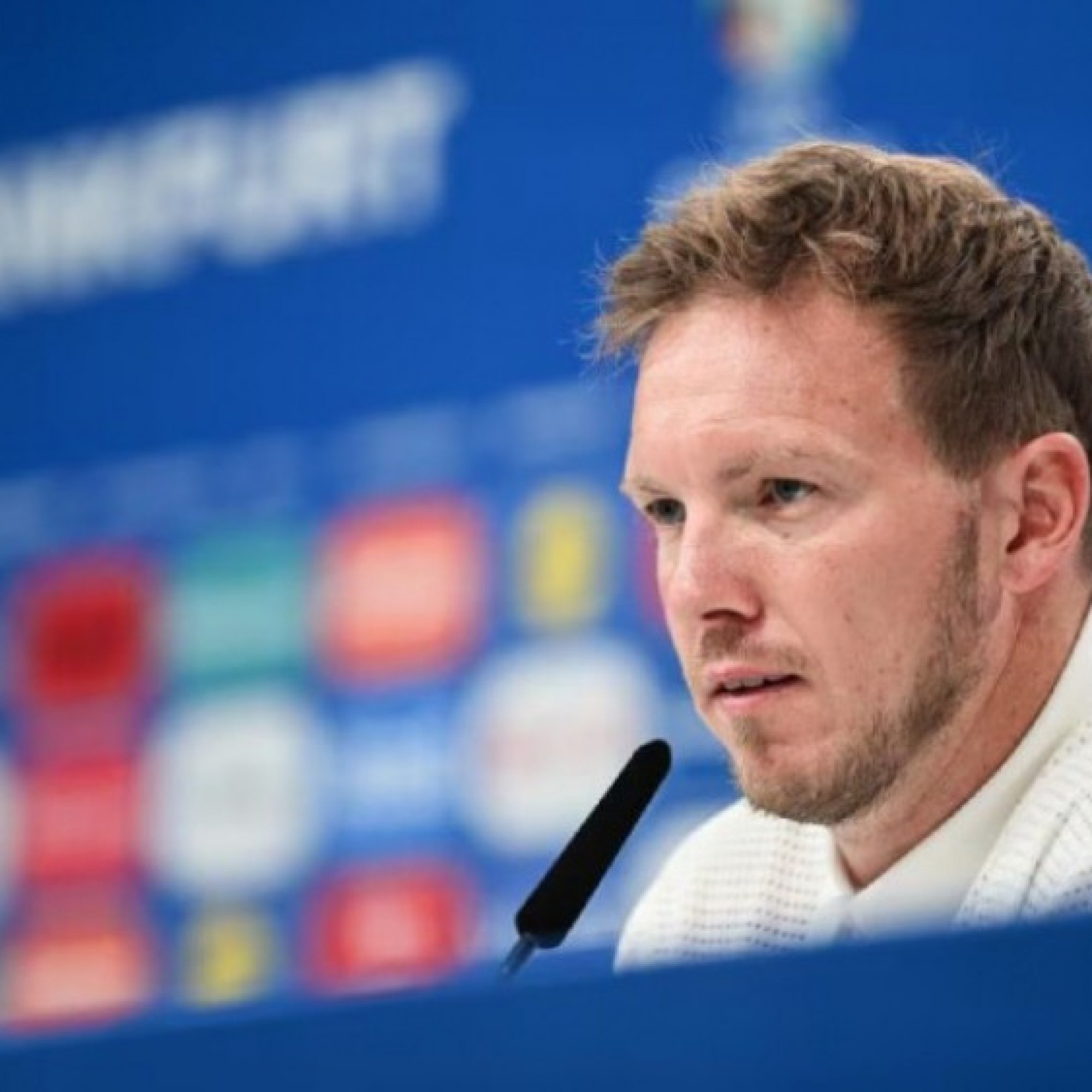  - Họp báo Đức - Đan Mạch vòng 1/8 EURO: Nagelsmann e ngại đối thủ, mong fan trợ chiến