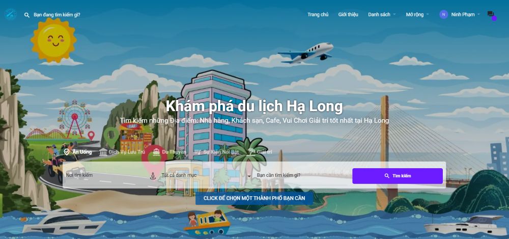 Website đầu tiên của Quảng Ninh tích hợp công nghệ số hiện đại quảng bá du lịch - 1