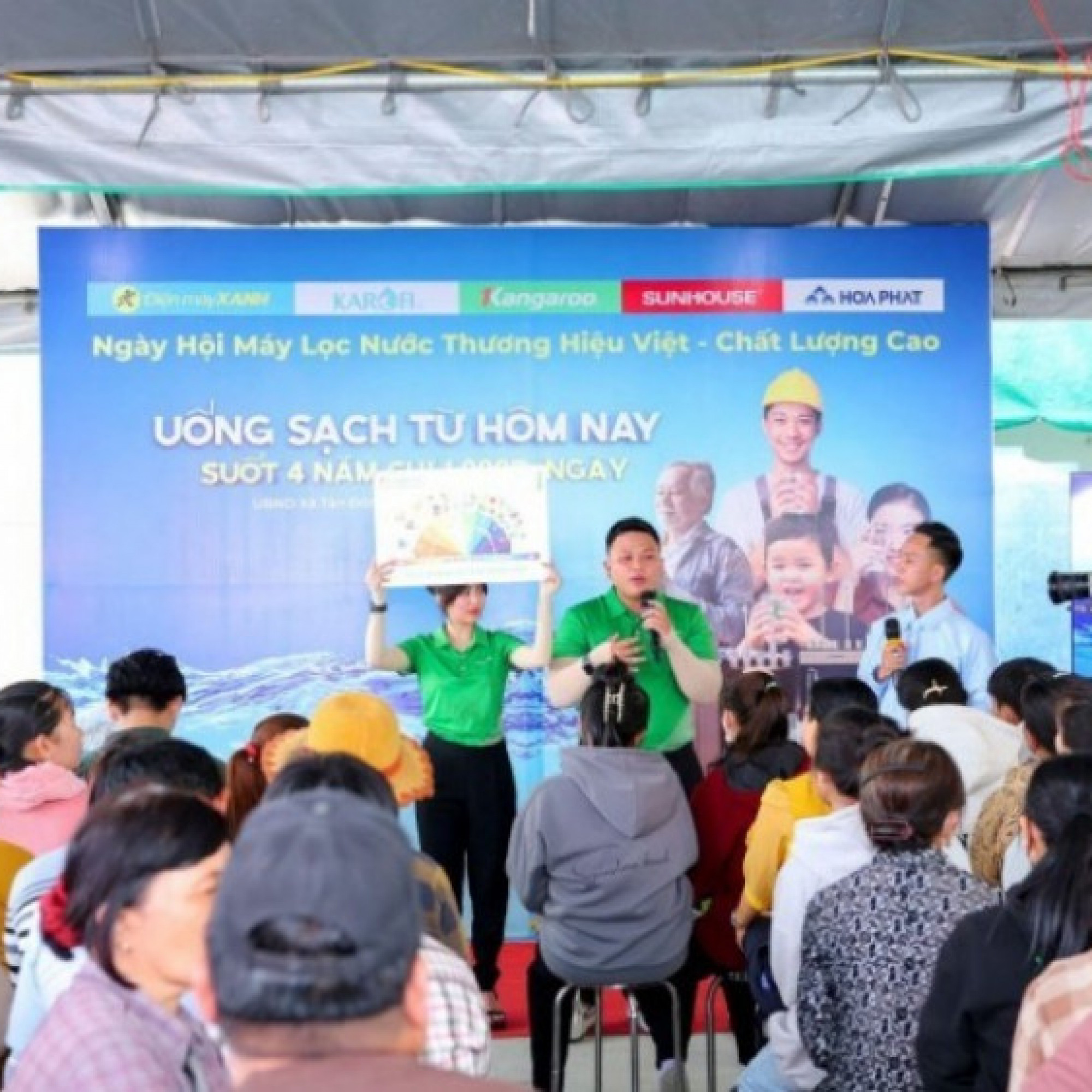  - Điện máy Xanh kết hợp cùng địa phương mang đến giải pháp nước sạch an toàn cho người dân