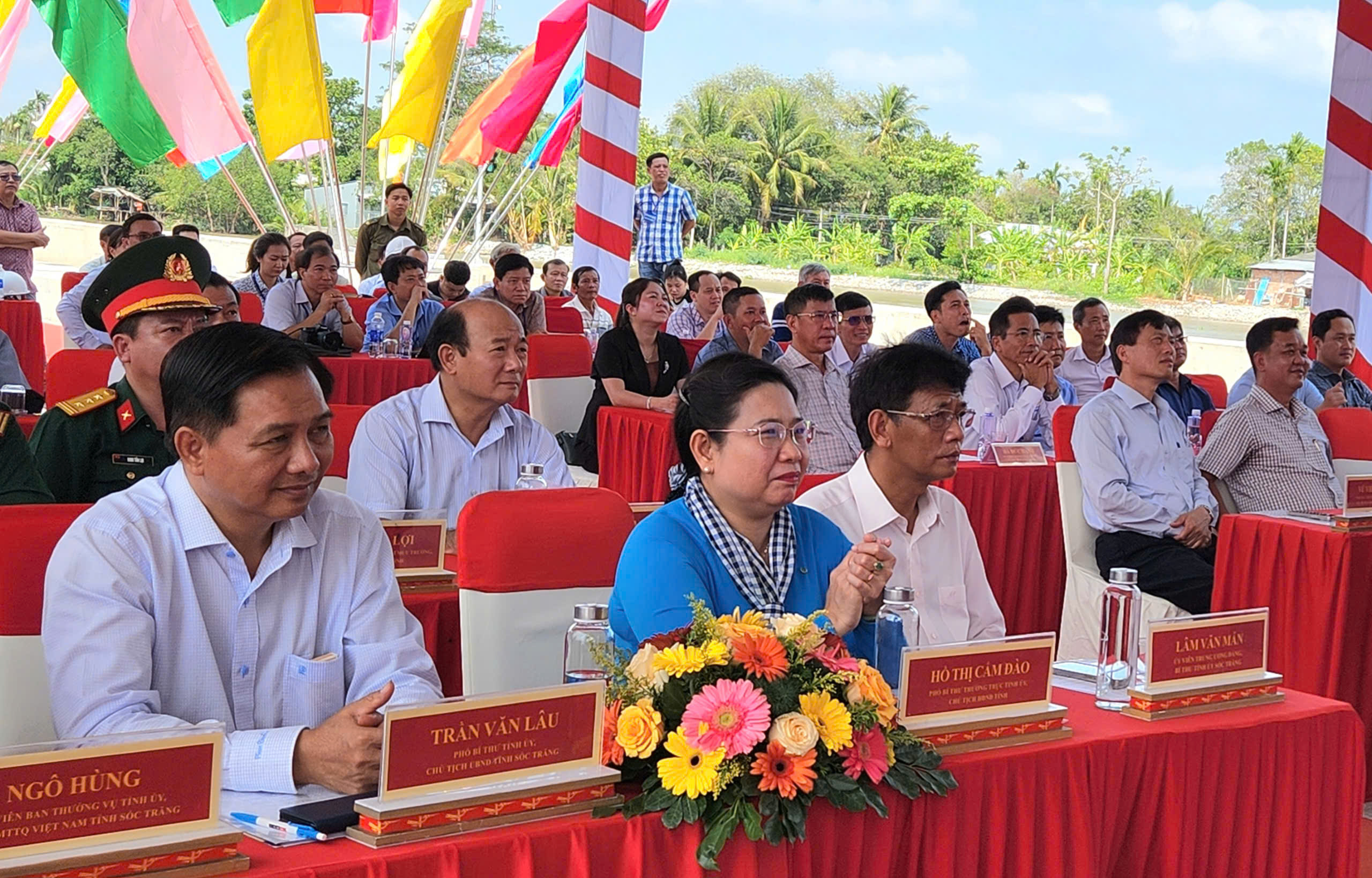 Khánh thành cống thủy lợi lớn nhất tỉnh Sóc Trăng - 2