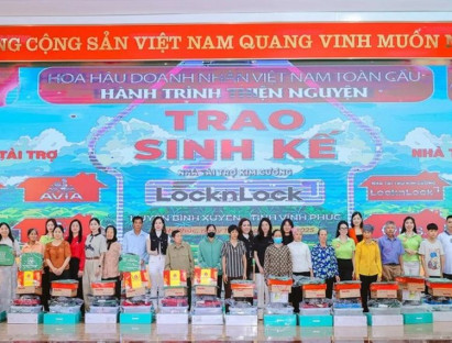  - Hoa hậu Doanh nhân Việt Nam Toàn cầu 2025 lan toả yêu thương, trao hơn 600 triệu đồng quà tặng tại Vĩnh Phúc