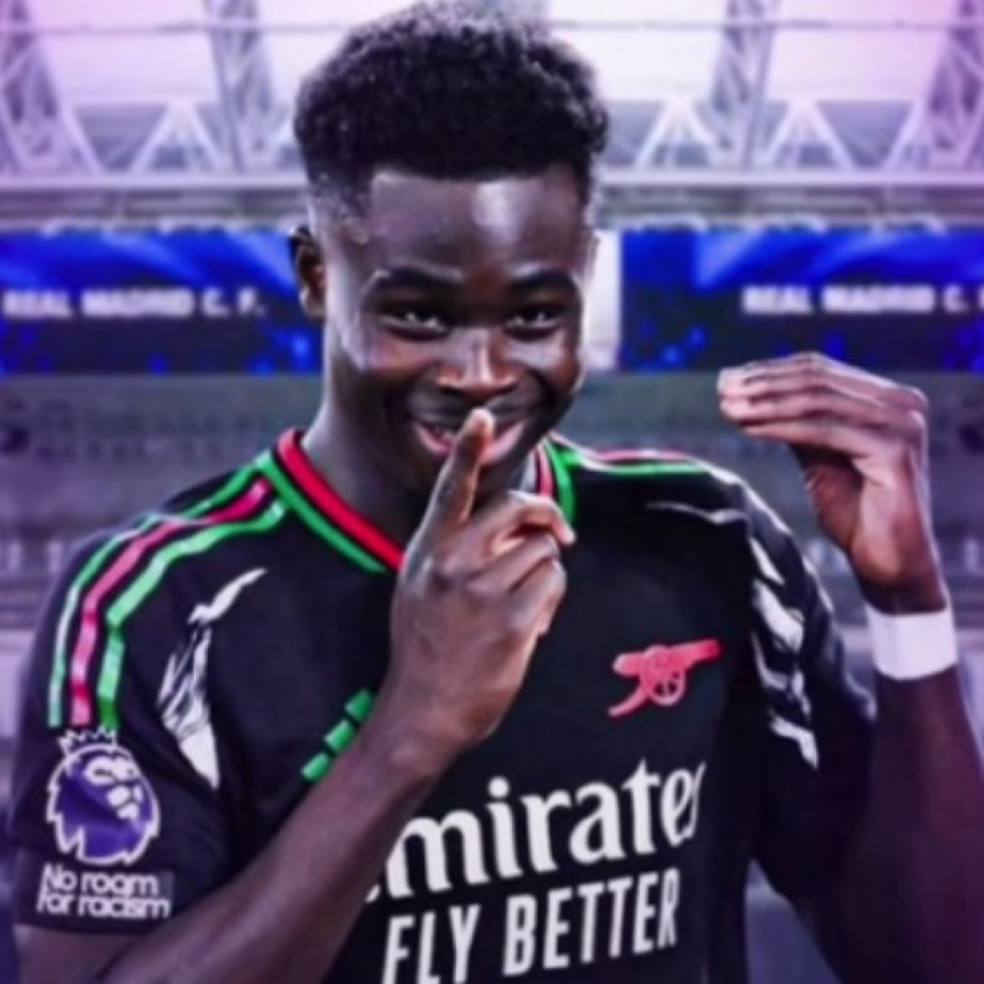  - Real Madrid "cay mũi" vì thua Arsenal ở Cúp C1, tính cuỗm Saka 120 triệu euro