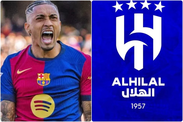 "Vồ hụt" Vinicius, đại gia Ả Rập tính bỏ 300 triệu euro chiêu mộ Raphinha - 1