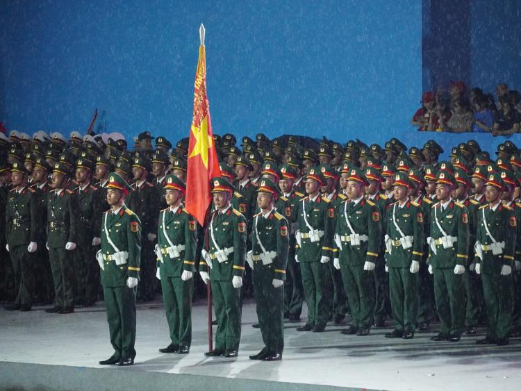 Hoành tráng buổi sơ duyệt diễu binh