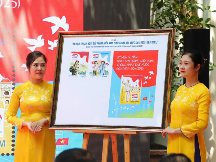 Bộ tem đặc biệt kỷ niệm 50 Năm Giải Phóng Miền Nam: Cầu nối lịch sử và du lịch di sản