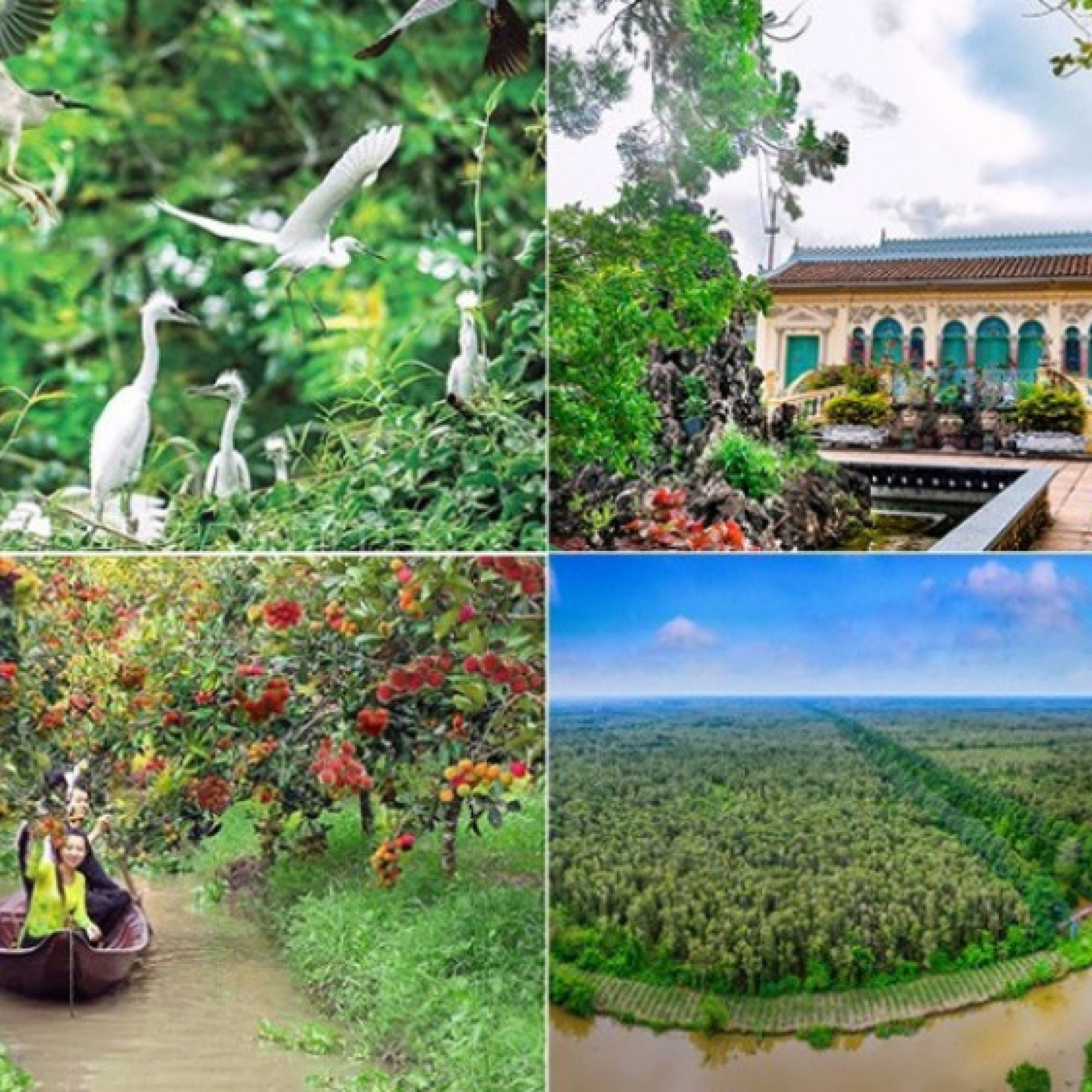  - 3 tỉnh miền Tây sáp nhập, trở thành điểm đến sông nước lý tưởng