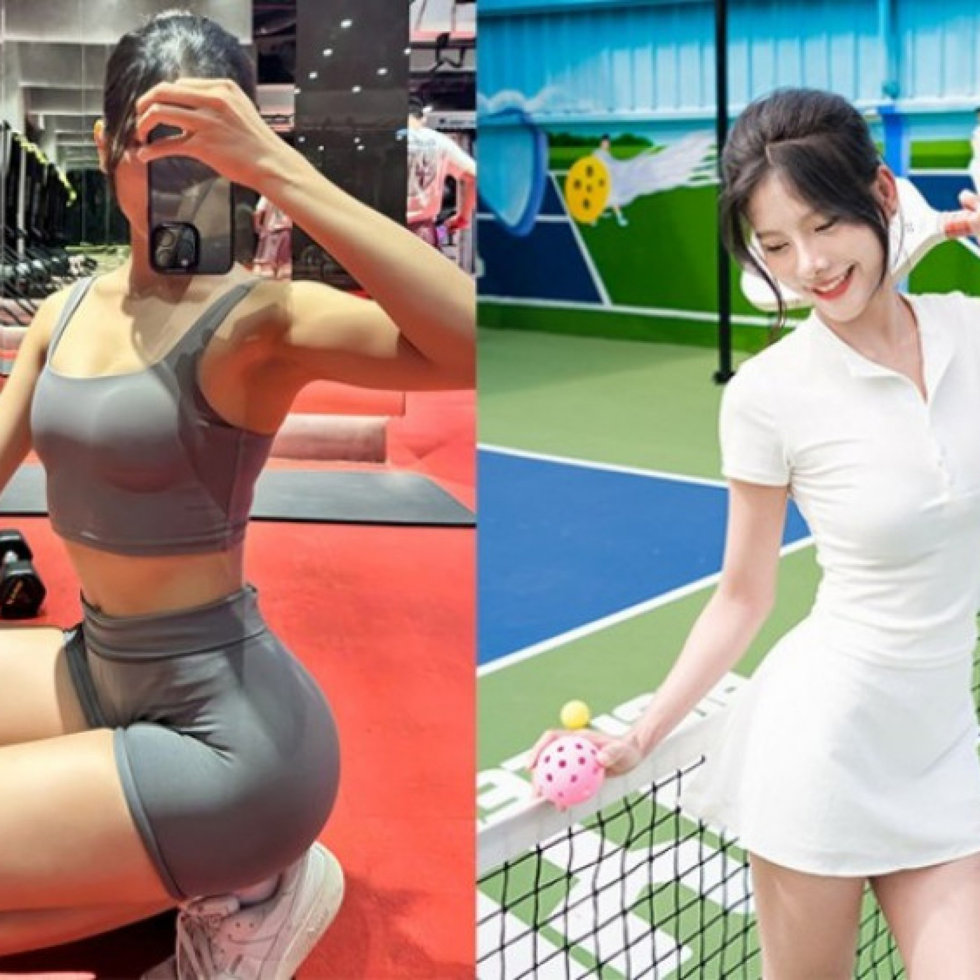  - Hot girl làng gym vòng ba 98 cm gây chú ý tại giải pickleball, chờ đi “săn” danh hiệu