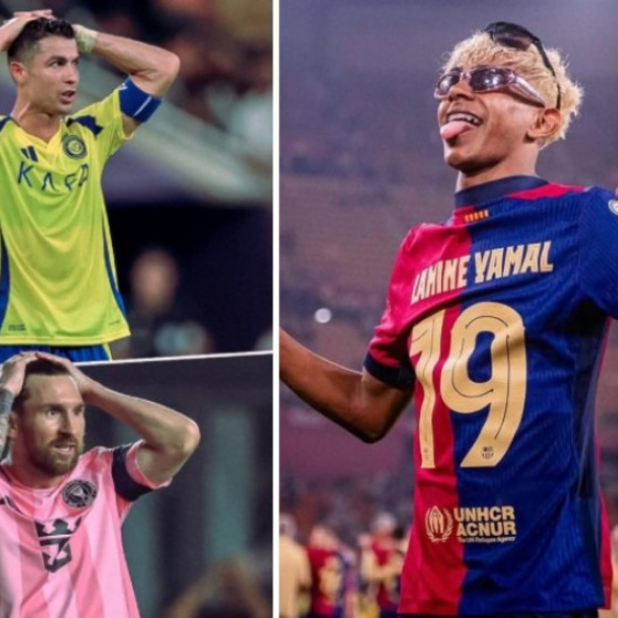  - Barcelona lại ngược dòng nghẹt thở, Yamal toả sáng ngày Ronaldo - Messi mờ nhạt (Clip 1 phút)