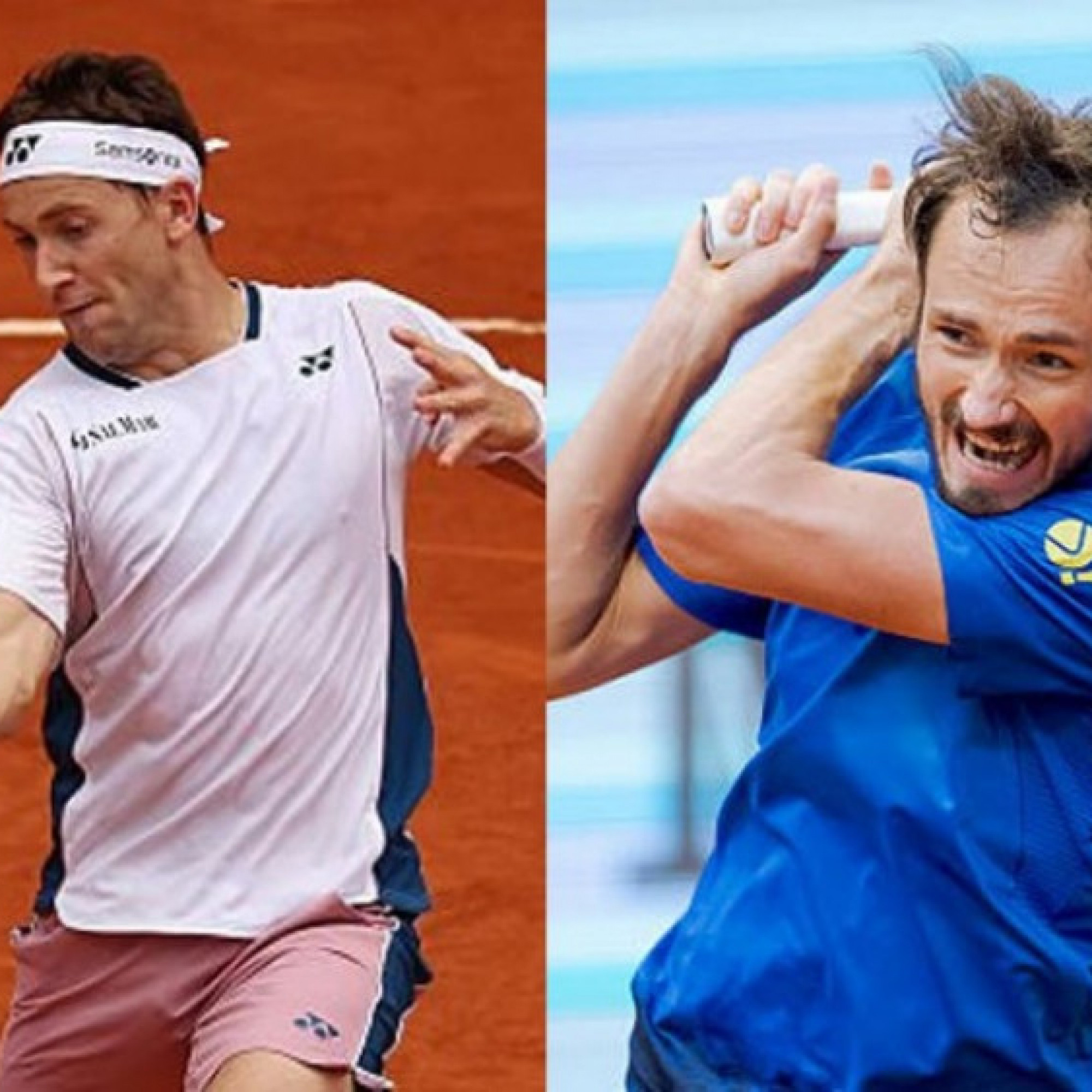  - Video tennis Ruud - Medvedev: 2 set đẳng cấp, trả nợ thành công (Madrid Open)