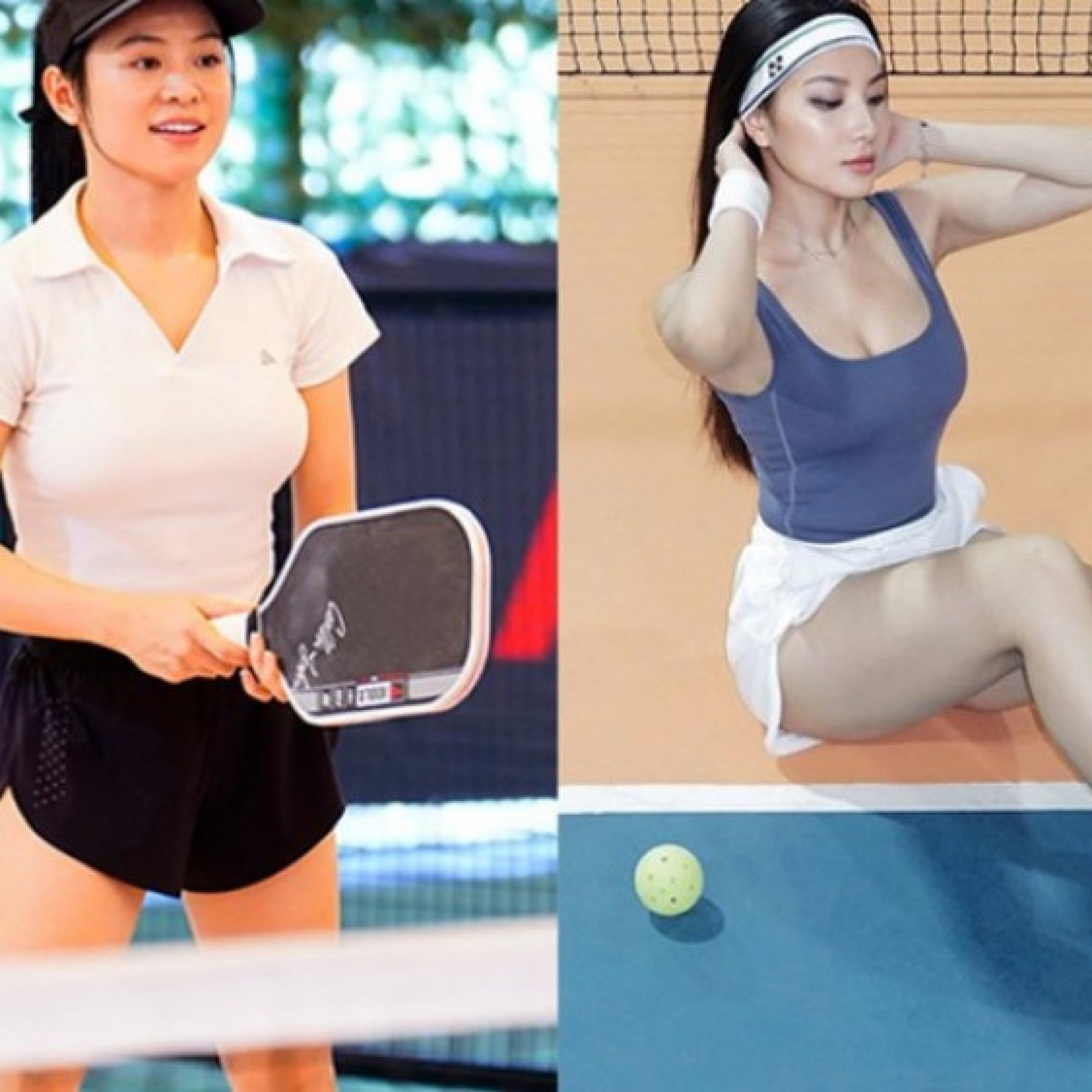  - Dàn hot girl thể thao tập pickleball dịp nghỉ lễ, Bunny Thảo chờ “săn” cúp