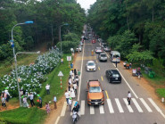 Du khách ùn ùn đổ về về Măng Đen trong kỳ nghỉ lễ 30/4 và 1/5