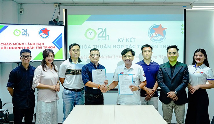 “Hoàng tử xiếc”, hot girl bóng chuyền chăm chỉ tập luyện, chuẩn bị tranh tài giải pickleball YBA 2025 - 7