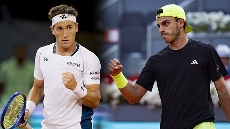 Nhận định tennis bán kết Madrid Open: Ruud coi chừng "ngựa ô", Draper thích đấu Musetti - 1