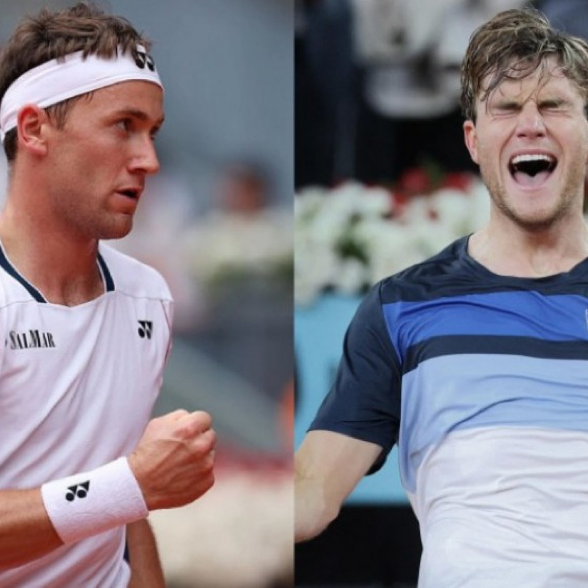  - Rực lửa tennis Madrid Open: Draper hạ Musetti, hẹn đấu Casper Ruud chung kết
