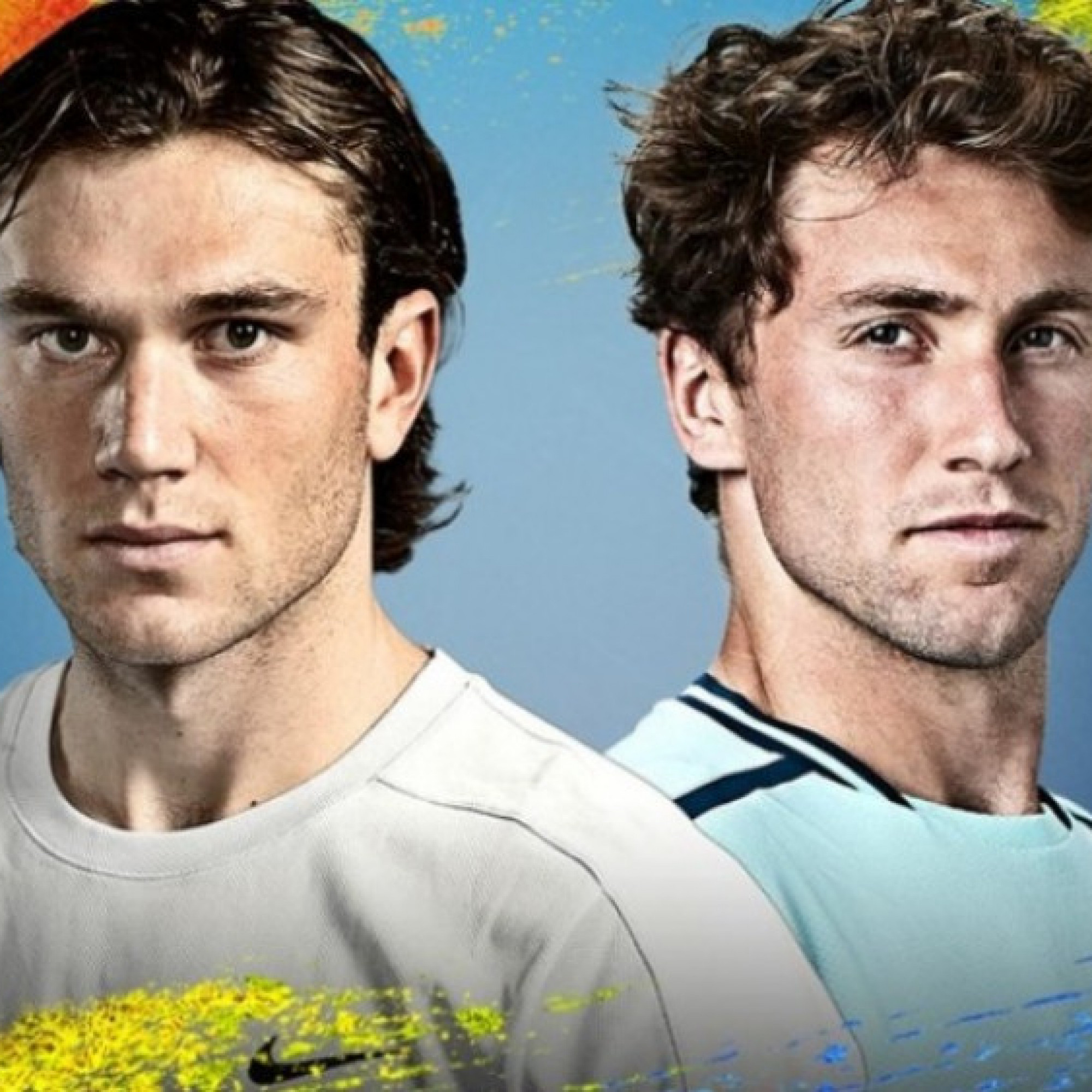  - Video tennis Ruud - Draper: Cân tài cân sức (CK Madrid Open)
